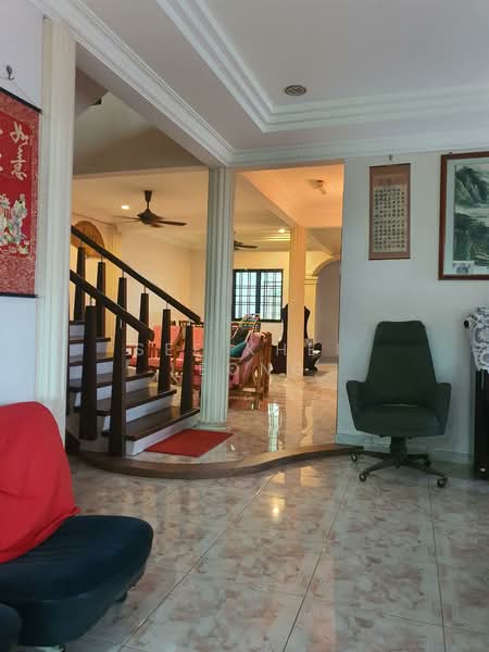 Rumah Berkembar untuk Dijual di Taman Lake View (Taiping) - See Khei Leong - Living Room - PropertyGuru.com.my