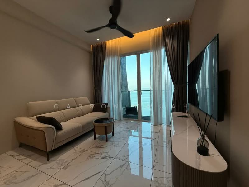 Condominium for Rent at QuayWest Residence - Carson Chuah - Living Room - PropertyGuru.com.my