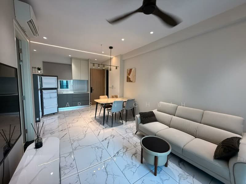 Condominium for Rent at QuayWest Residence - Carson Chuah - Living Room - PropertyGuru.com.my