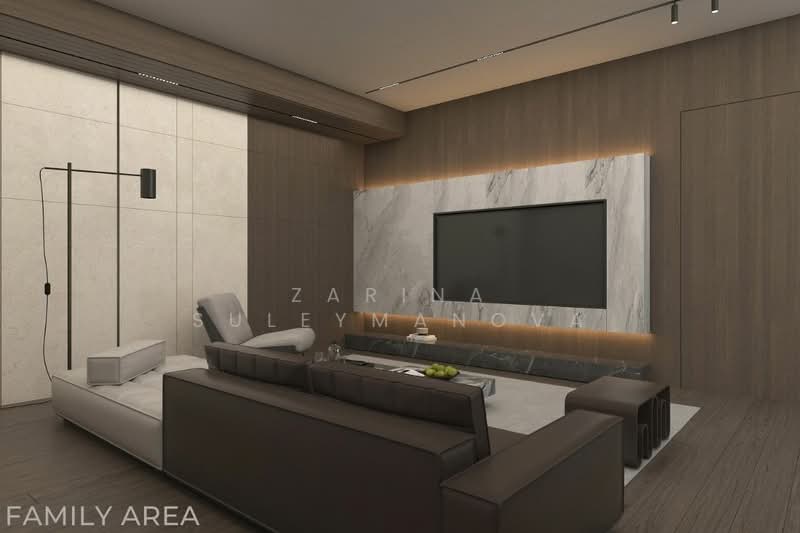 Kondominium untuk Dijual di Katana II - Zarina Suleymanova - Living Room - PropertyGuru.com.my