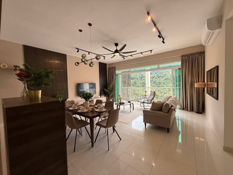 Condominium for Rent at Ferringhi Residence 2 - Vincent Tan - Living Room - PropertyGuru.com.my