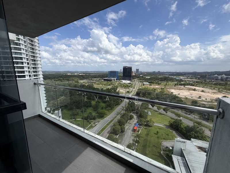 Service Residence for Rent at The M @ Medini Macrolink - Eva Er - Balcony - PropertyGuru.com.my