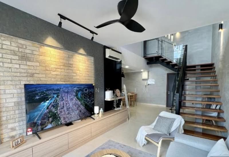 Service Residence for Sale at V@SUMMERPLACE - Tony Lim - Living Room - PropertyGuru.com.my