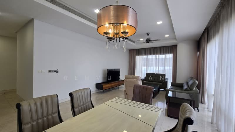 Service Residence for Rent at Pavilion Residences - Rehvus Tan - Living Room - PropertyGuru.com.my