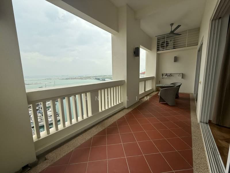 Straits Quay (The Suites at Waterside) untuk Untuk Disewa - RM 5,300 /bulan, Mac 2026 - Balcony - PropertyGuru.com.my