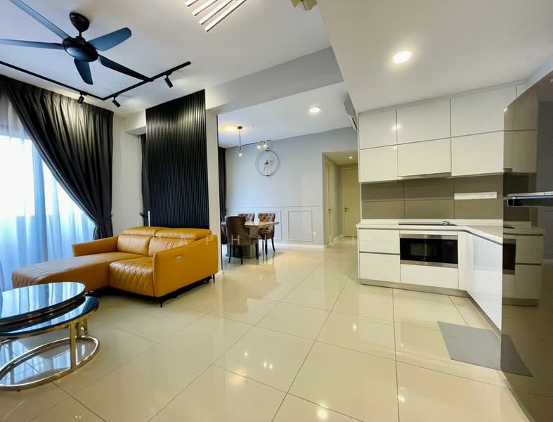 Service Residence for Sale at NOVUM - Daphne Lim - Living Room - PropertyGuru.com.my