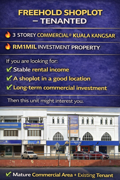 Shop for Sale in Kuala Kangsar (Perak) - CY Lee - Exterior - PropertyGuru.com.my