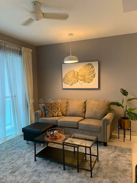 Service Residence for Rent at Solaris Dutamas - Moon Chan - Living Room - PropertyGuru.com.my