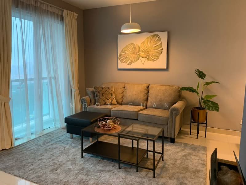 Service Residence for Rent at Solaris Dutamas - Moon Chan - Living Room - PropertyGuru.com.my