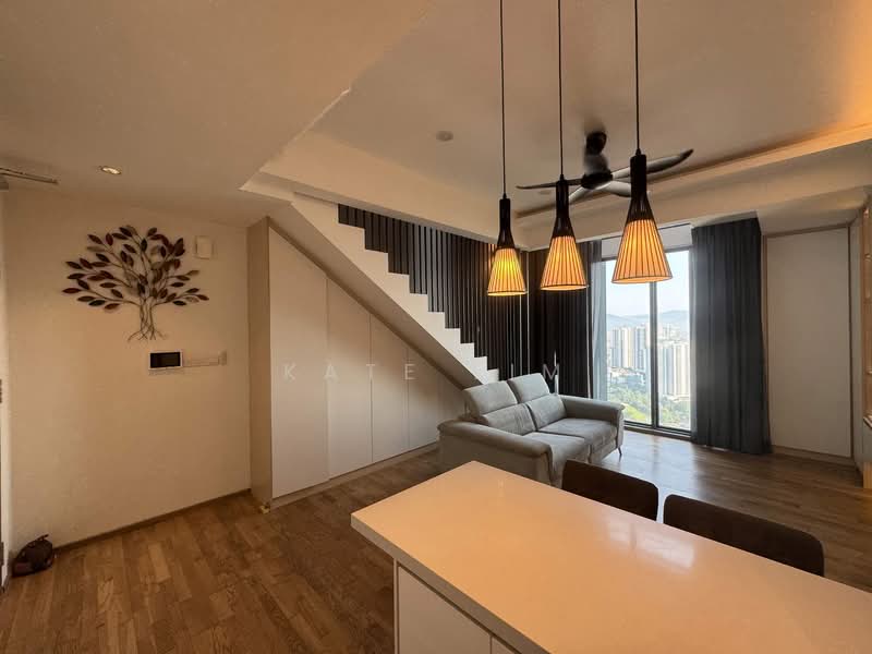 Condominium for Sale at Twy Duplex Condos - Kate Lim - Living Room - PropertyGuru.com.my