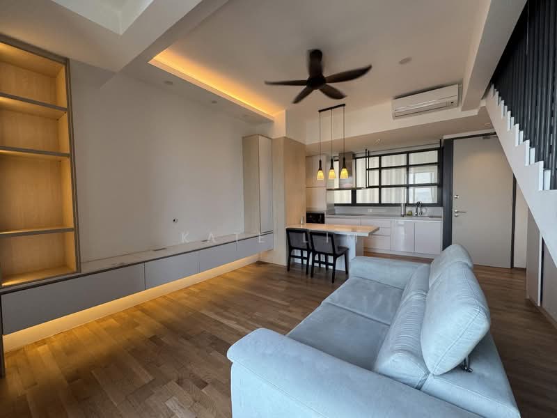 Condominium for Sale at Twy Duplex Condos - Kate Lim - Living Room - PropertyGuru.com.my