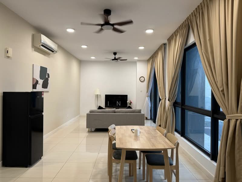One Cochrane Residence untuk Untuk Disewa - RM 4,200 /bulan, Mac 2026 - Living Room - PropertyGuru.com.my