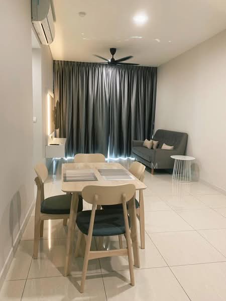 Service Residence for Sale at Datum Jelatek (LINQ Sky Residence) - Kate Lim - Living Room - PropertyGuru.com.my