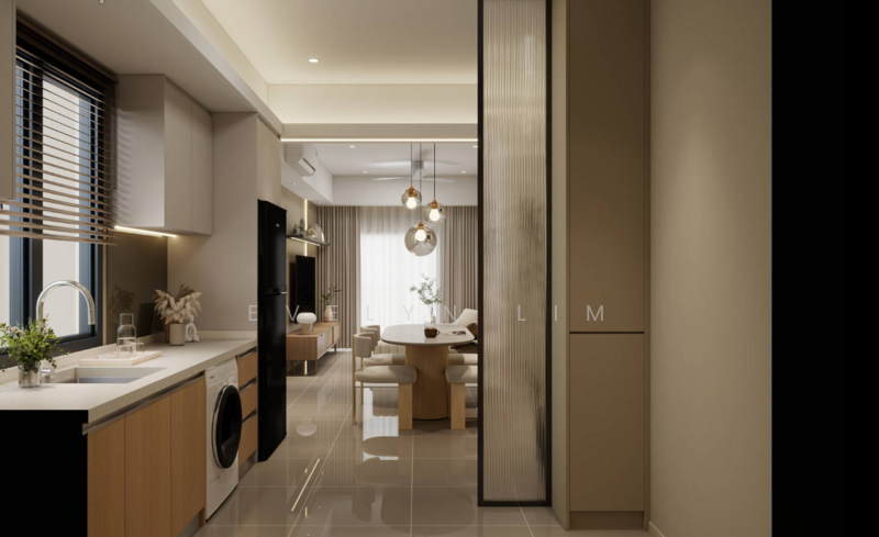 KL Kuala Lumpur TOD@ Below Market 50% Fully Furnished@ Ownstay Invest untuk Untuk Dijual - RM 300,000, Mac 2026 - Kitchen - PropertyGuru.com.my