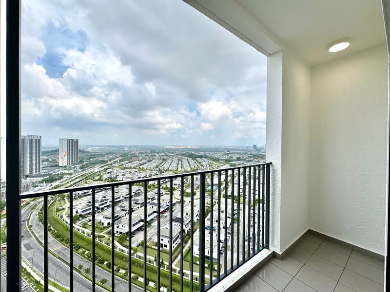 Apartment for Rent at Hana @ Eco Ardence - Jansen Khoo - Balcony - PropertyGuru.com.my