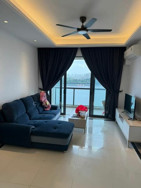 R&F Princess Cove Phase 2-Seine Region untuk Untuk Dijual - RM 1,280,000, Mac 2026 - Living Room - PropertyGuru.com.my