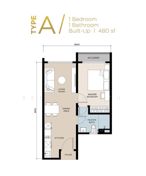 Skyline KL untuk Untuk Disewa - RM 1,800 /bulan, Mac 2026 - PropertyGuru.com.my