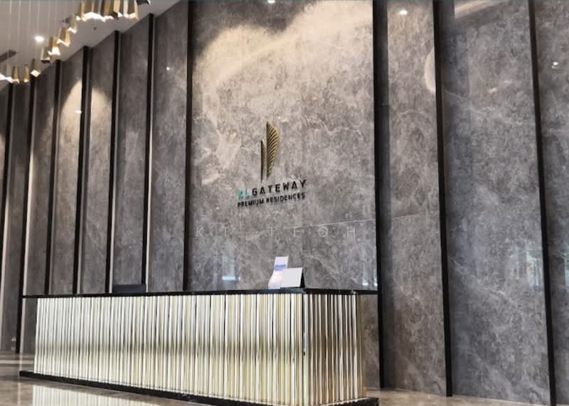 Service Residence for Sale at KL Gateway Premium Residences - KT Teoh - Lobby - PropertyGuru.com.my