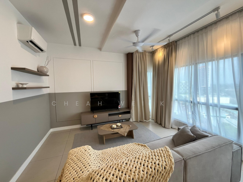 Service Residence for Rent at Maya Ara Residences - Cheah Wei Kit - Living Room - PropertyGuru.com.my