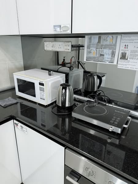 Atlantis Residences (Pangsapuri Atlantis Kota Syahbandar) untuk Untuk Disewa - RM 3,000 /bulan, Mac 2026 - Kitchen - PropertyGuru.com.my