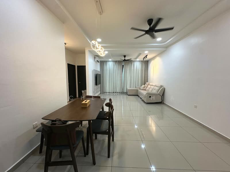 Apartment for Rent at ONE CITY RESIDENCES - Michelle Chia - Living Room - PropertyGuru.com.my