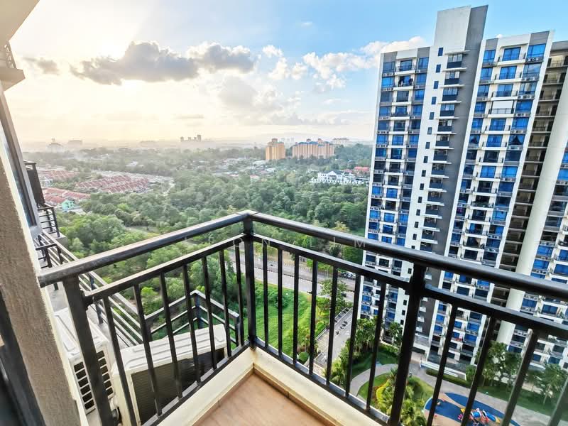 Service Residence for Rent at Country Garden Central Park - Leon Lim - Balcony - PropertyGuru.com.my