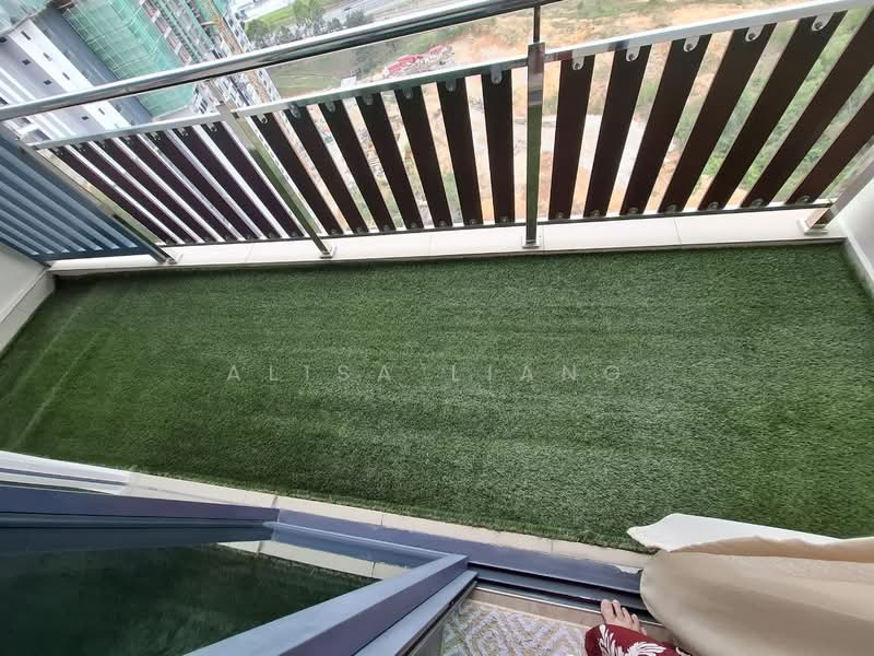 D'Secret Garden (Pangsapuri Kempas Indah) untuk Untuk Disewa - RM 2,500 /bulan, Mac 2026 - Balcony - PropertyGuru.com.my