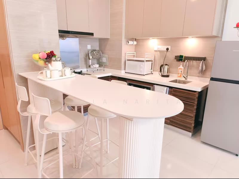 R&F Princess Cove Phase 2-Seine Region untuk Untuk Disewa - RM 3,600 /bulan, Mac 2026 - Kitchen - PropertyGuru.com.my