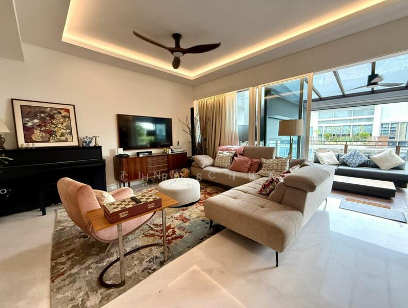 Semi-Detached House for Rent in Damansara Heights (Kuala Lumpur) - Tina Chua - Living Room - PropertyGuru.com.my