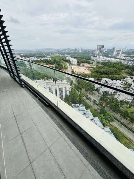 Condominium for Rent at Cristal Serin Residence - Fuad Ali - Balcony - PropertyGuru.com.my