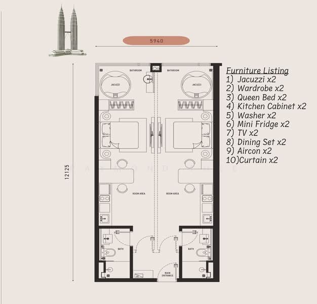 Armani Hallson KLCC untuk Untuk Dijual - RM 2,222,800, Mac 2026 - PropertyGuru.com.my