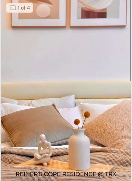 Service Residence for Rent at Core Residence @ TRX - Rex Tan - Bedroom - PropertyGuru.com.my