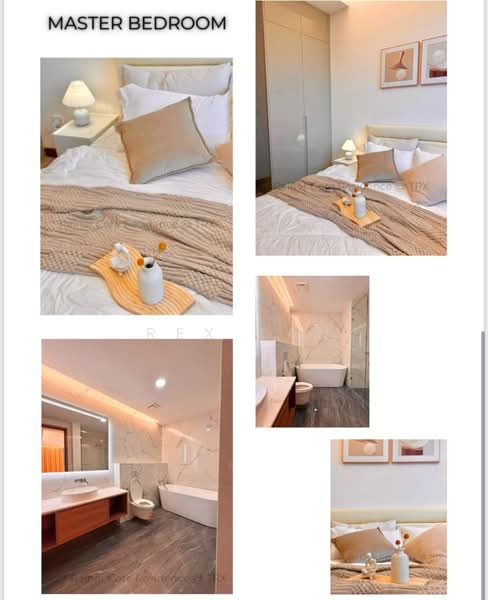 Service Residence for Rent at Core Residence @ TRX - Rex Tan - Master Bedroom - PropertyGuru.com.my