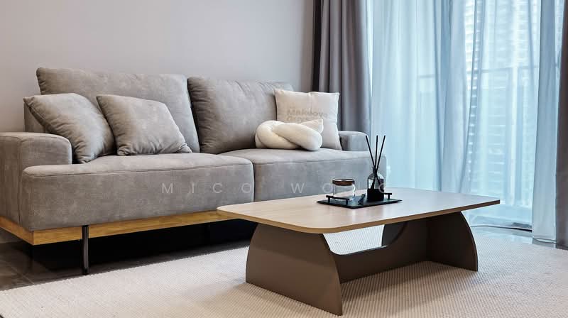 Service Residence for Rent at Ooak Serviced Apartments @ Kiara 163 - Mico Wong - Living Room - PropertyGuru.com.my