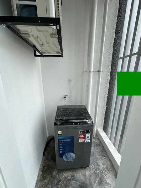 Service Residence for Rent at Dorsett Waterfront Subang - Clara Loh - Balcony - PropertyGuru.com.my