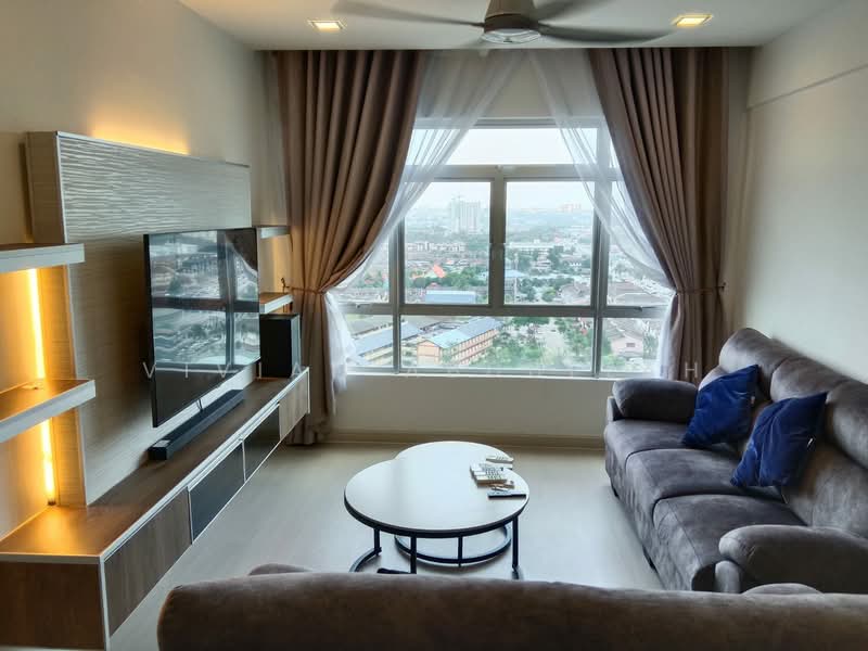 Apartment for Rent at Midas - Vivian Abdullah - Living Room - PropertyGuru.com.my