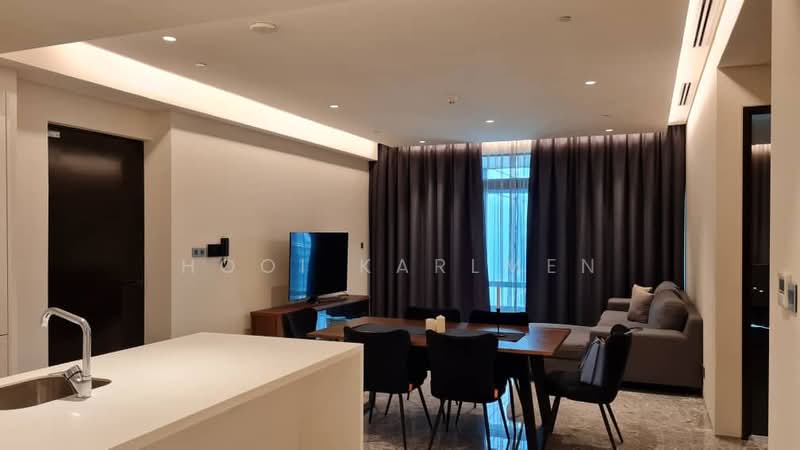 Service Residence for Rent at Four Seasons Place - Hooi Karlmen - Living Room - PropertyGuru.com.my