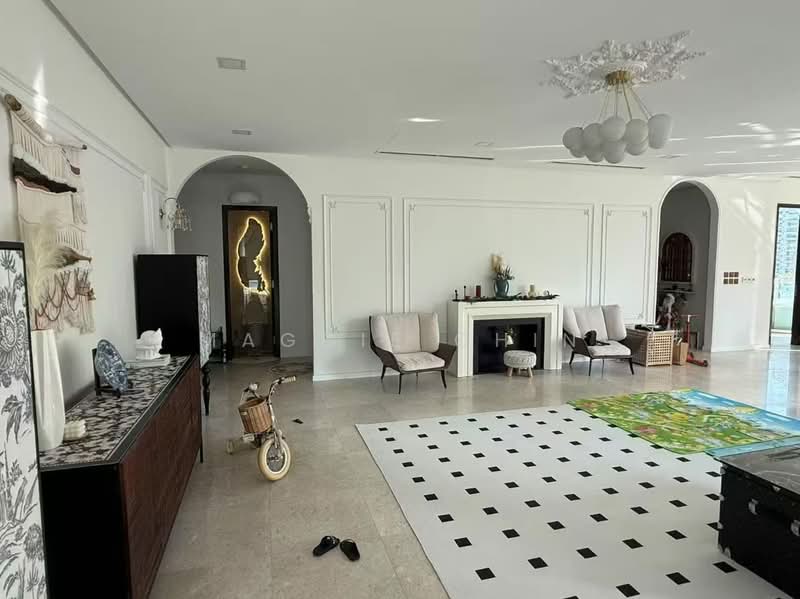 Service Residence for Rent at The Oval - Maggie Chin - Living Room - PropertyGuru.com.my