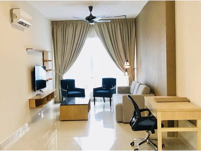 Service Residence for Rent at Crest Residence - Ling Choo - Living Room - PropertyGuru.com.my
