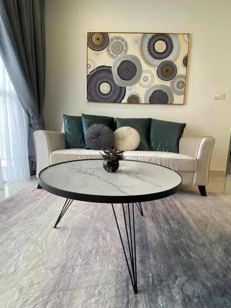 Service Residence for Sale at Pinnacle Sri Petaling - Daphne Lim - Living Room - PropertyGuru.com.my