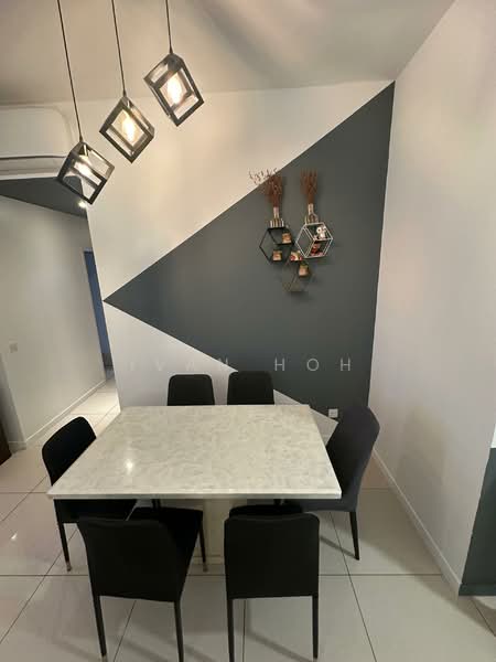 Service Residence for Rent at Lexa Residence @ The Quartz WM - Ivan Hoh - Dining Room - PropertyGuru.com.my