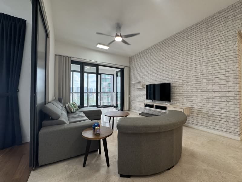 Service Residence for Sale at The Astaka @ 1 Bukit Senyum - Tok CJ - Living Room - PropertyGuru.com.my