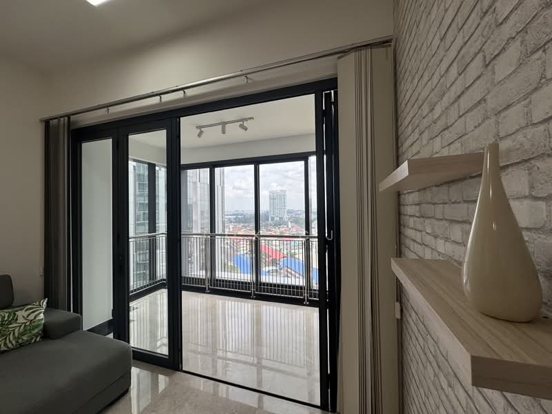 Service Residence for Sale at The Astaka @ 1 Bukit Senyum - Tok CJ - Balcony - PropertyGuru.com.my