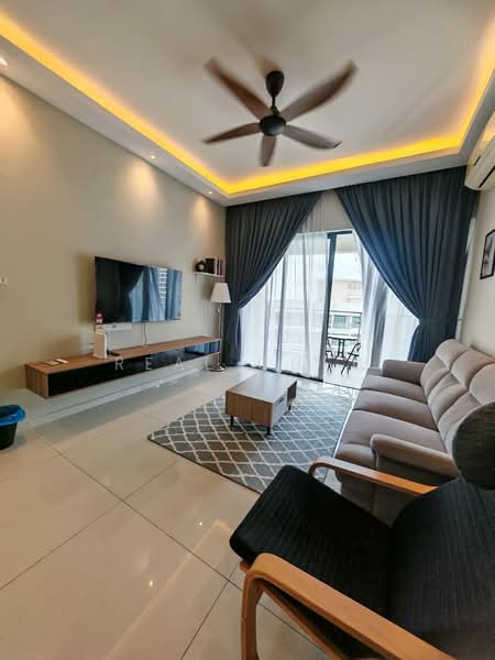 Condominium for Rent at Bay Point @ Country Garden Danga Bay - Real Chew - Living Room - PropertyGuru.com.my