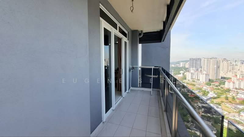 Service Residence for Sale at Avantro Residences - Eugene Seet - Balcony - PropertyGuru.com.my