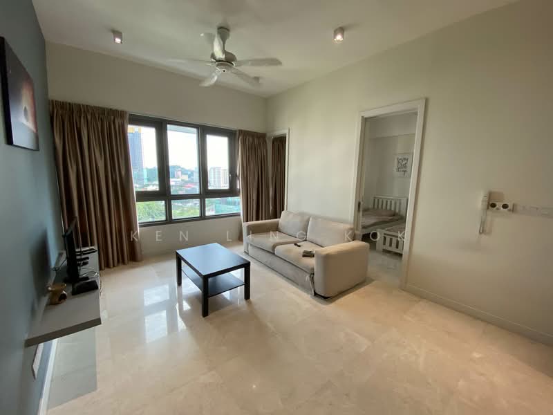 Service Residence for Sale at The Sentral Residences - Ken Ling Kok - Living Room - PropertyGuru.com.my