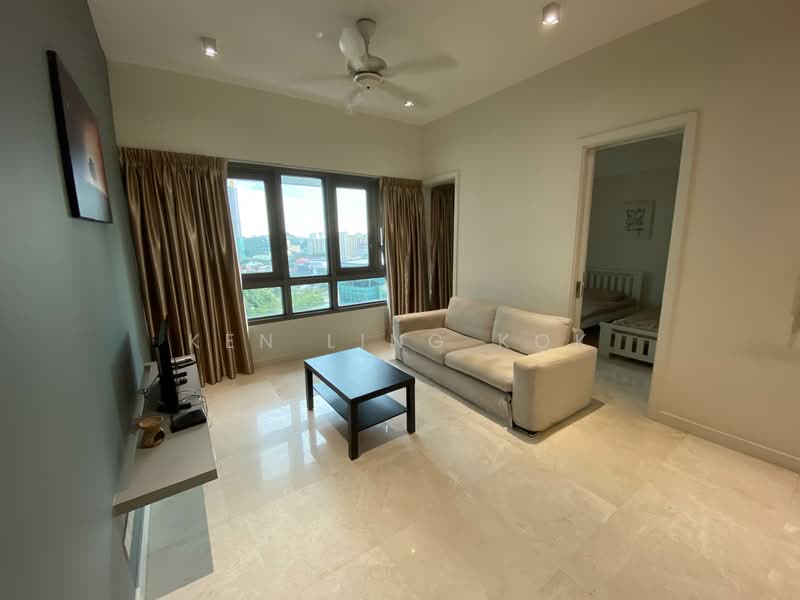 Service Residence for Sale at The Sentral Residences - Ken Ling Kok - Living Room - PropertyGuru.com.my