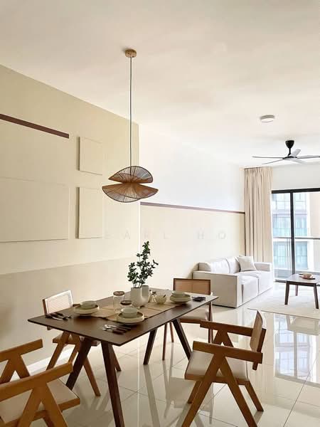 Service Residence for Rent at Duta Park Residences - Pearl Ho - Living Room - PropertyGuru.com.my