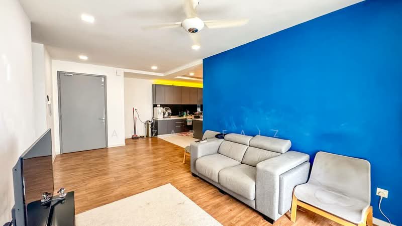 Condominium for Sale at Lakefront Homes - Amzar Faiz - Living Room - PropertyGuru.com.my