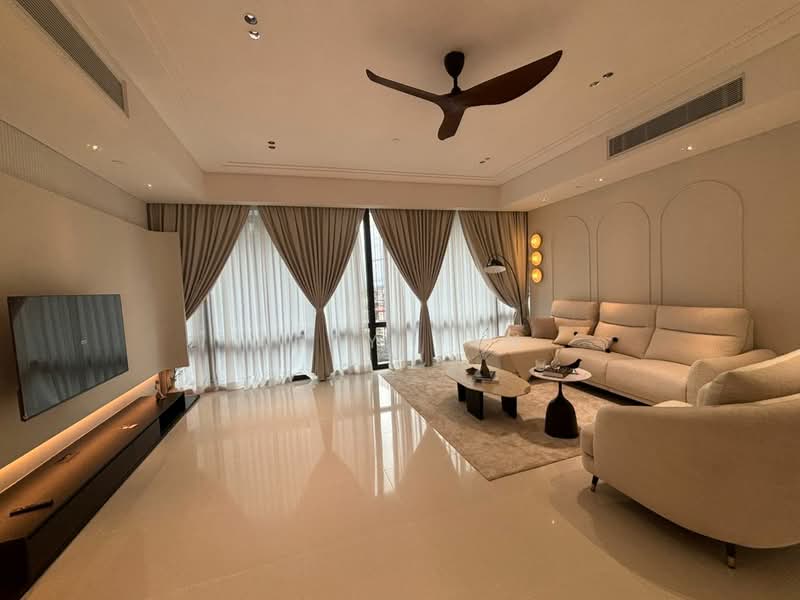 Service Residence for Sale at Crown Residences @ Pavilion Damansara Heights - Abby Tan - Living Room - PropertyGuru.com.my
